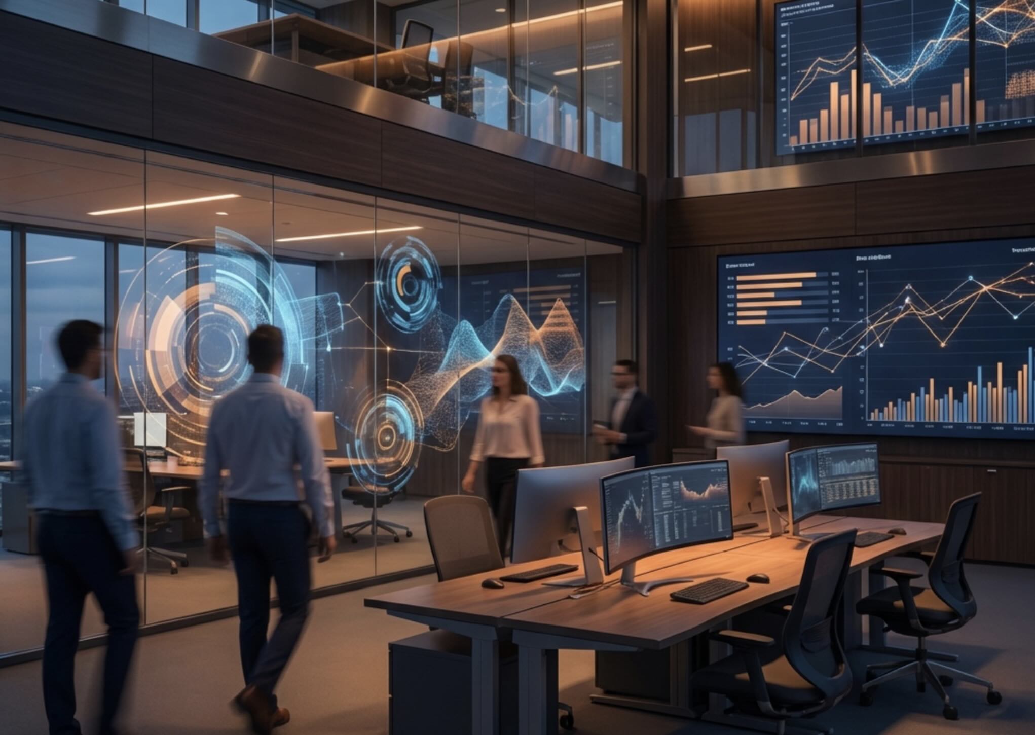 Tecnología de generación de leads B2B 2026 concepto abstracto