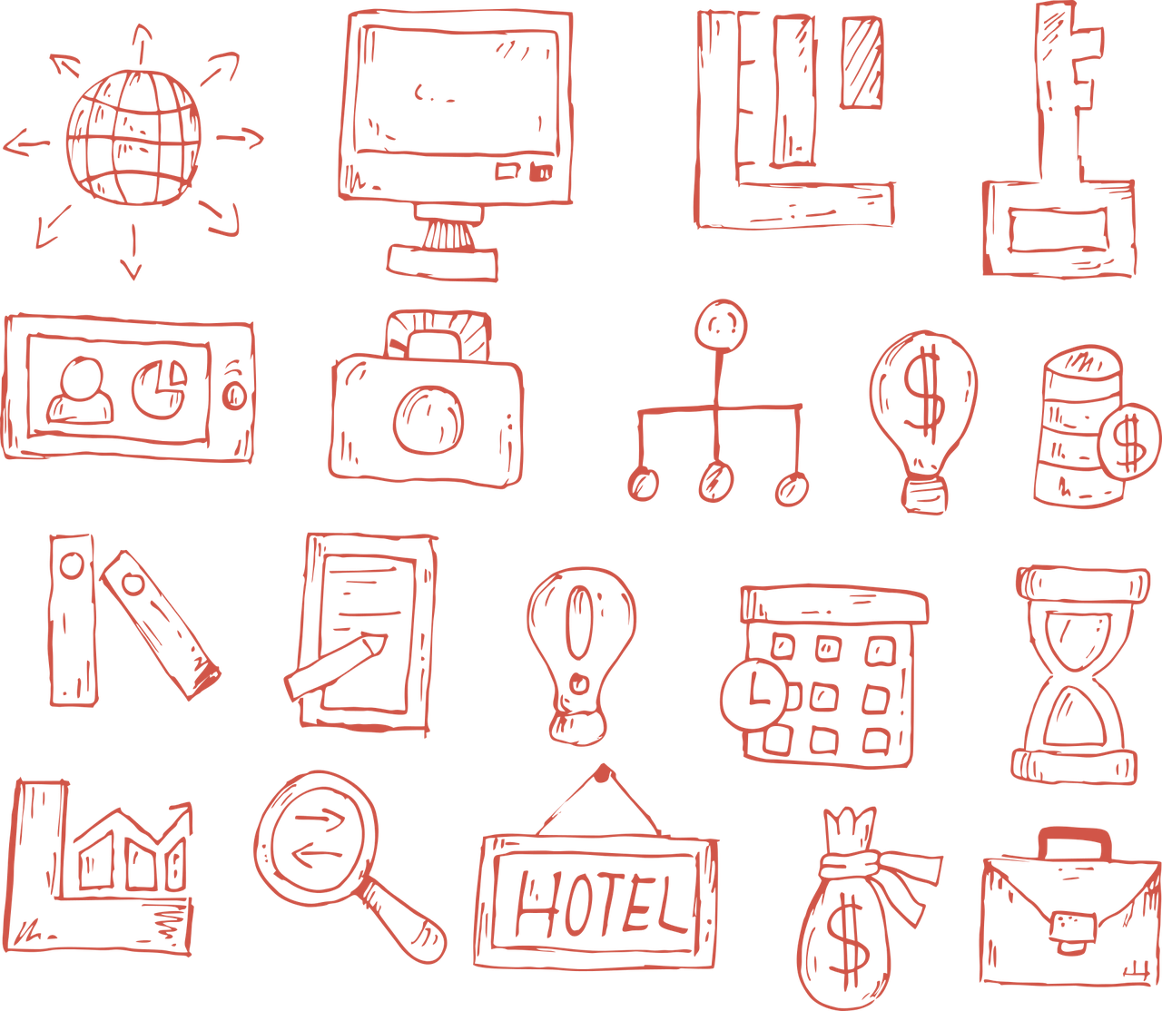 Icono de datos, marketing y automatización