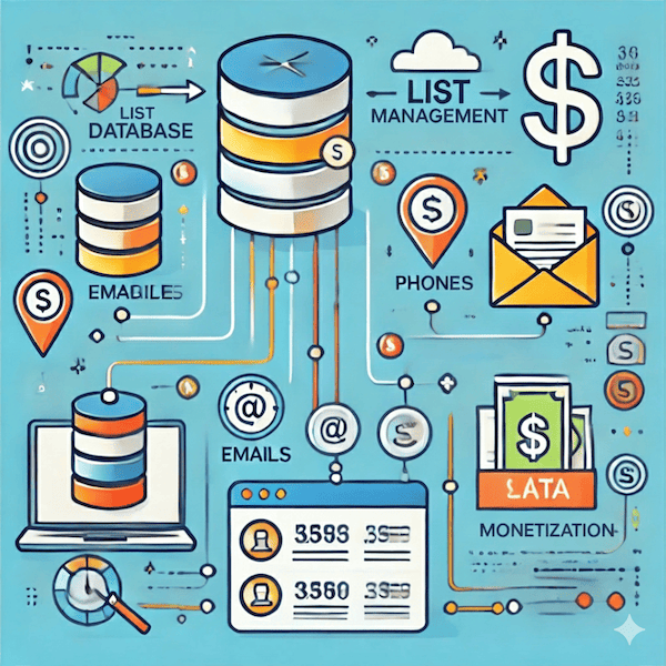 Equipo de análisis de datos y telemarketing